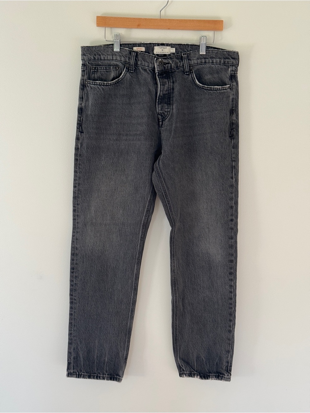 Men’s Topman Slim Straight Jeans